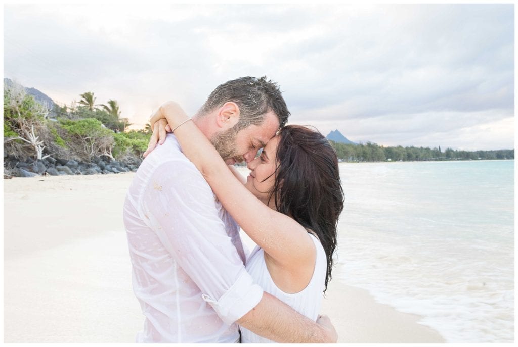 Waimanalo elopement sky and reef photography