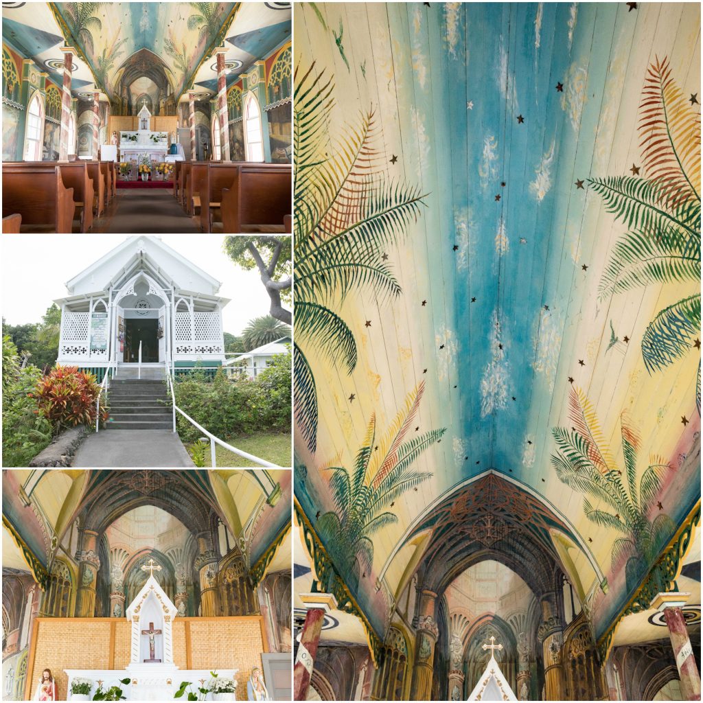 painted church big island wedding venue