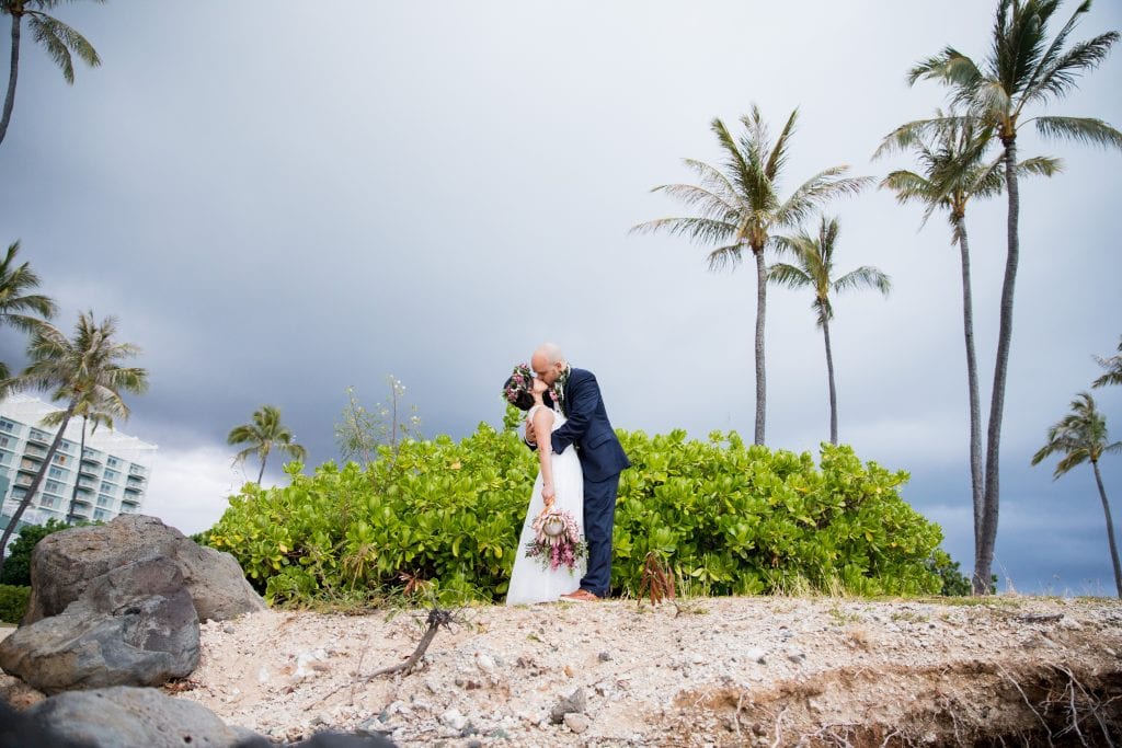 Waialae Beach Wedding Photographer